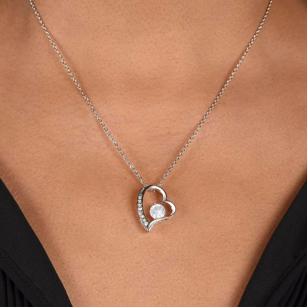 Romantic Sunset Jewelry Card – Elegant Gift Card for Couples